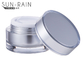 Zilveren veelvoudige de kruiken Plastic lege containers SR-2309A van de capaciteits kosmetische room