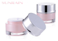 Roze aangepaste kosmetische de opslagkruiken 5g 30g 50g 100g SR-2384B van PMMA