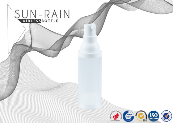 Plastic pomp kosmetische verpakkende fles zonder lucht alle milieu materiële pp SR-2109