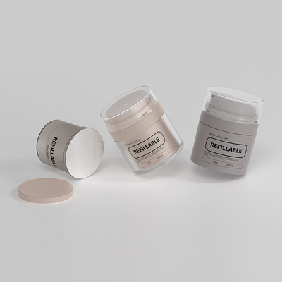 Gratis monster 50 ml hervulbare luchtloze pompfles voor Foundation Serum Lotion