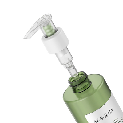 Alle plastic recyclebaar 28/410 Plastic Lotion Pump PCR Custom Left Right Cream Pump