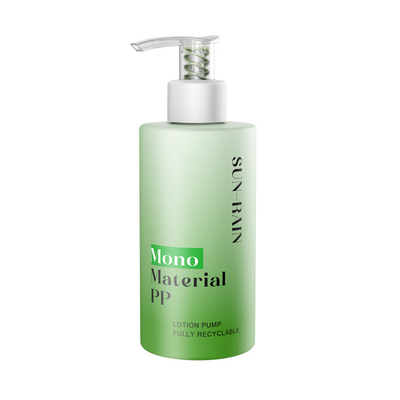Ribbed lotion pump 28 410 voor flessen met handcrème