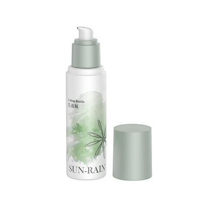 Beauty Custom Groene Cosmetische Lotion Flesser 120 ml Met Dispenser
