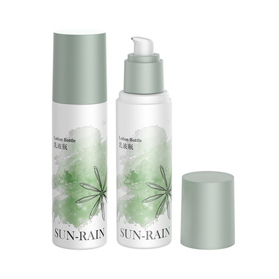 Beauty Custom Groene Cosmetische Lotion Flesser 120 ml Met Dispenser