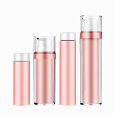 30 ml 50 ml pomp PET verpakking cosmetische vervangbare hervulbare PET dubbele wand gezicht crème fles