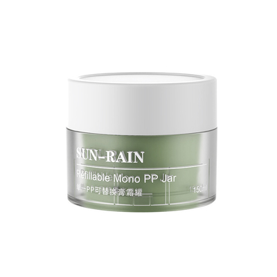 Plastic PP cosmetische crème potten potten containers 50ml 100ml 150ml 200ml