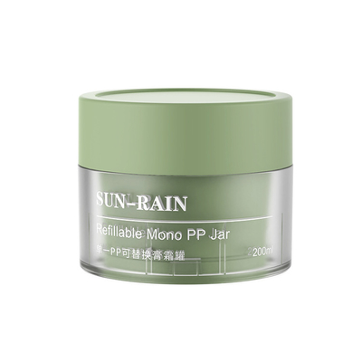 Plastic PP cosmetische crème potten potten containers 50ml 100ml 150ml 200ml