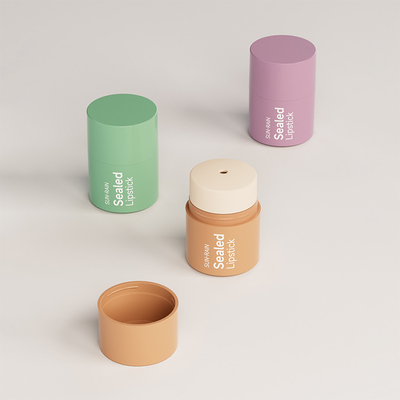 Gepersonaliseerd 15g Rotate Lip Gloss Lip Mask Lip Plastic Blush Stick Solid Balsem Deodorant Tube Make-up Container Pp Verzegelde Lipstick Fles
