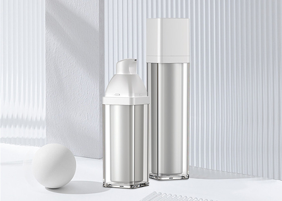 van de Pompflessen van 30ml 50ml de Plastic Acrylfles Zonder lucht Zonder lucht Met dubbele muren